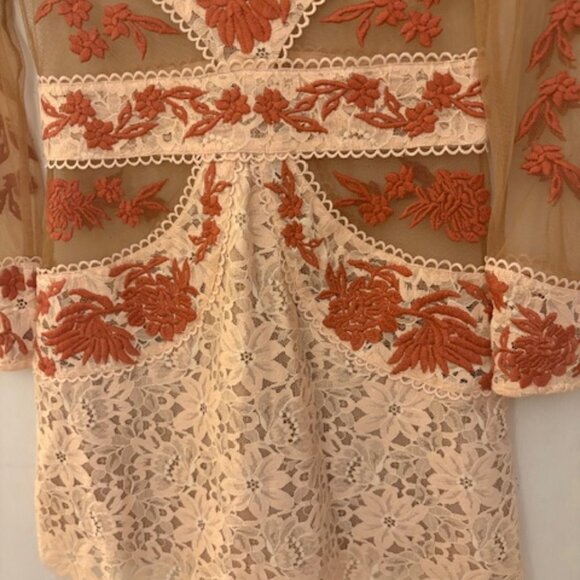 For Love and Lemons Tulle Matador Dress, Sz M - Picture 11 of 15